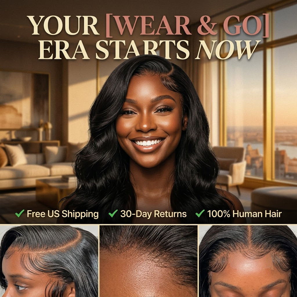 Your wear and go era body wave wig
