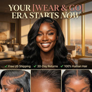 Your wear and go era body wave wig