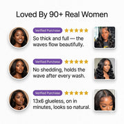 90+ real reviews body wave wig