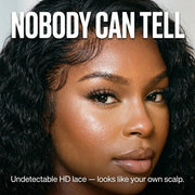 Undetectable HD lace hairline deep wave wig