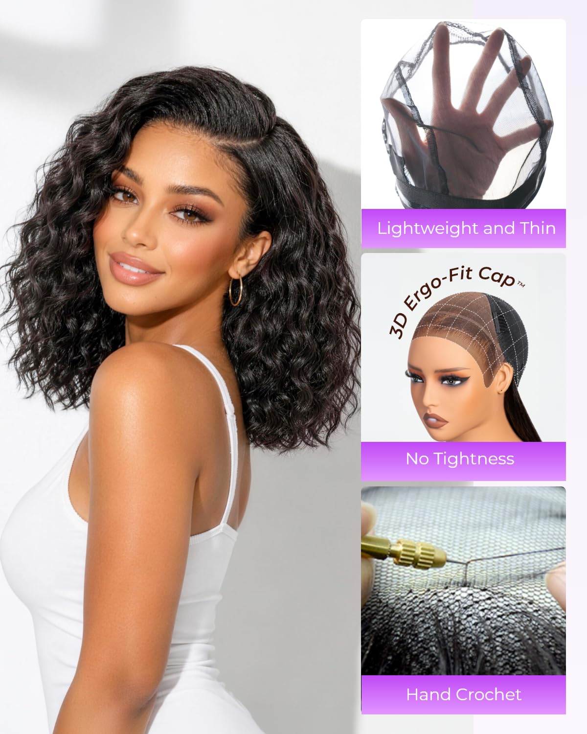 Effortless Natural Lace Bob