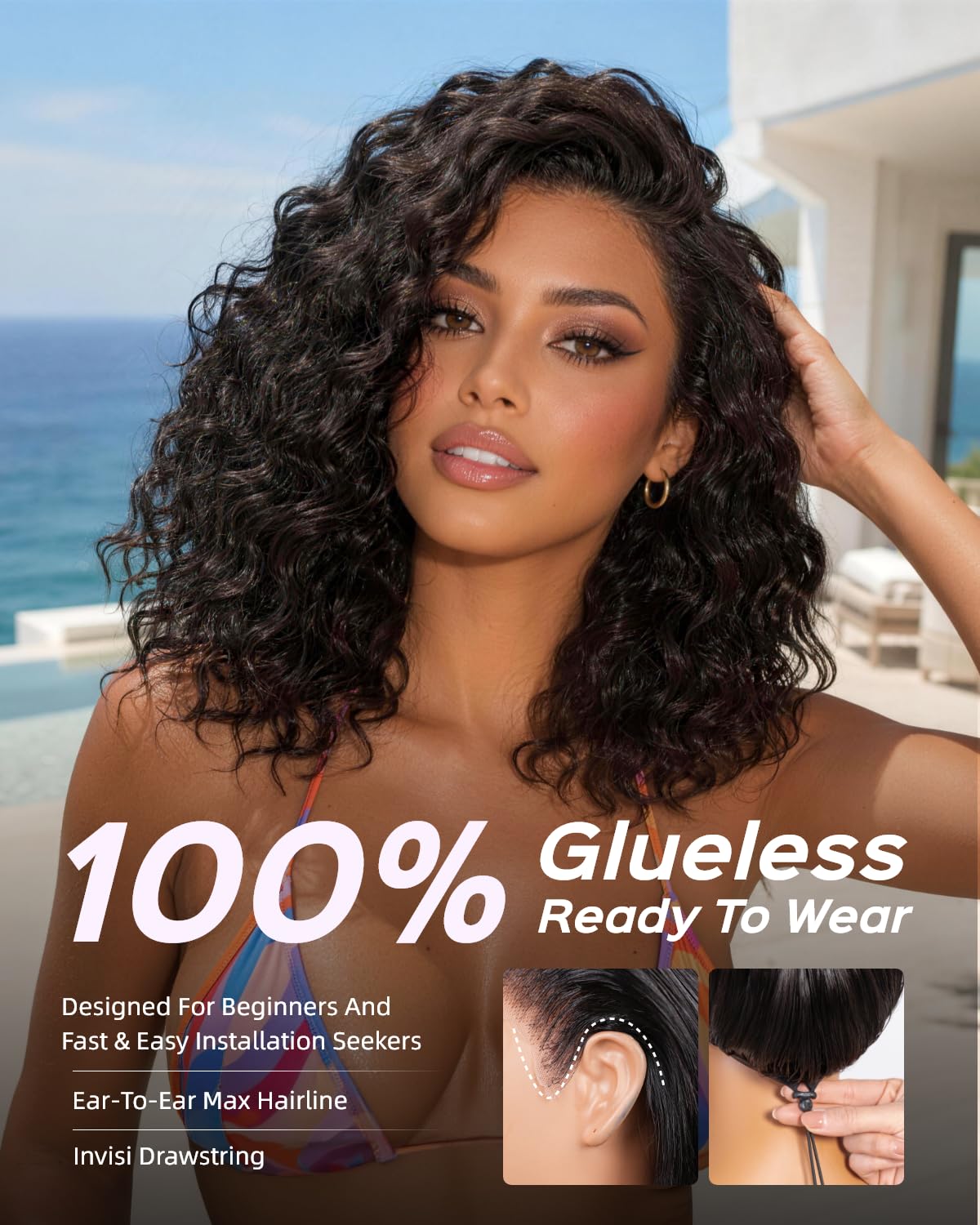 Effortless Natural Lace Bob
