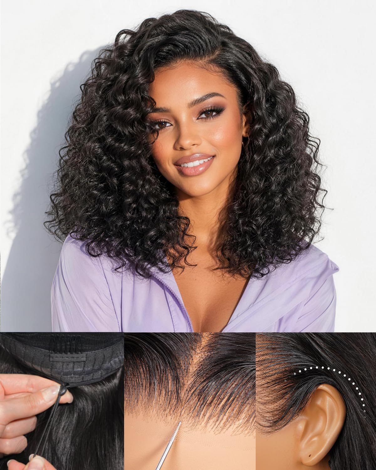 Effortless Natural Lace Bob