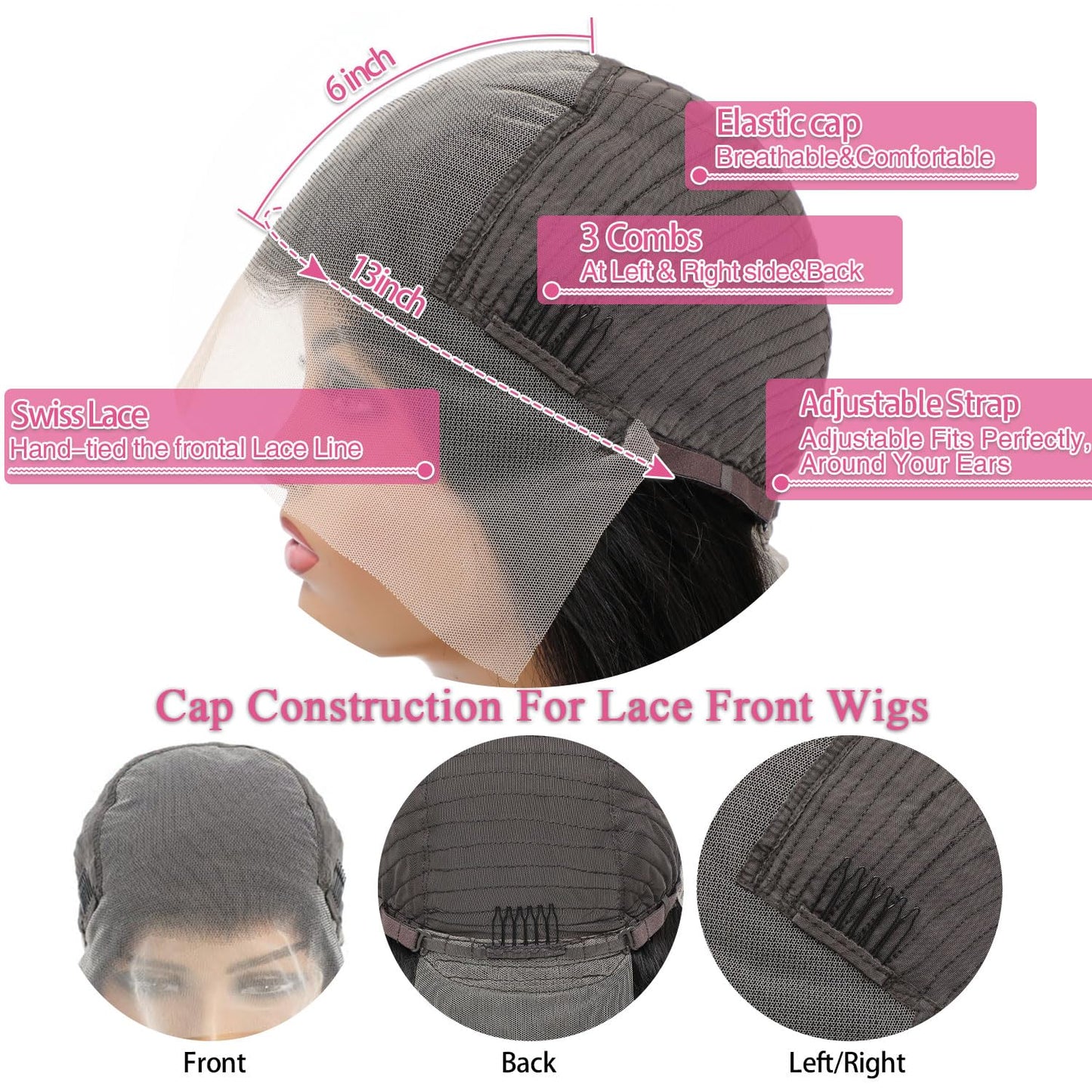 Luxurious Body Wave Human Hair Wig