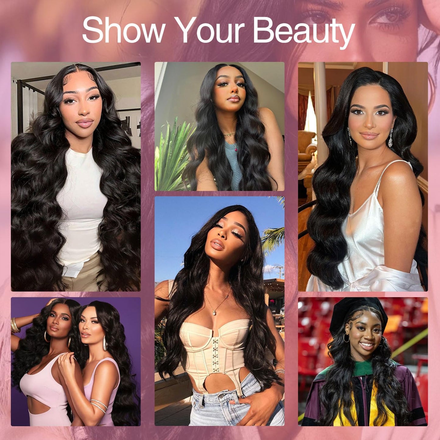 Luxurious Body Wave Human Hair Wig