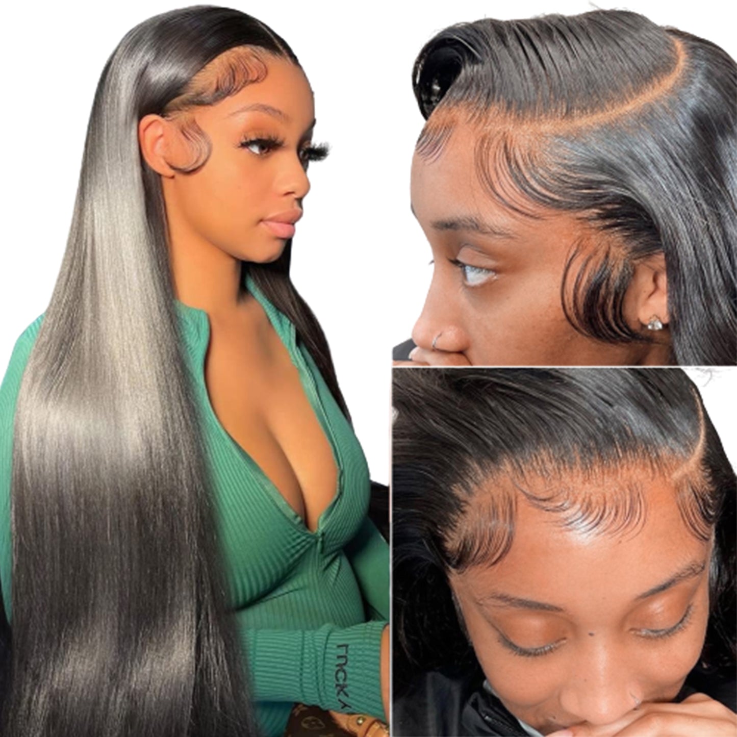 Glueless Wigs Human Hair Body Wave #1001