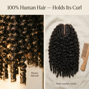 Glueless InvisiFit strap half wig cap