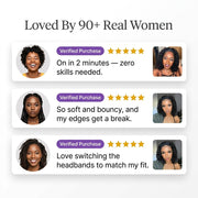 Your wear and go era deep wave headband wig