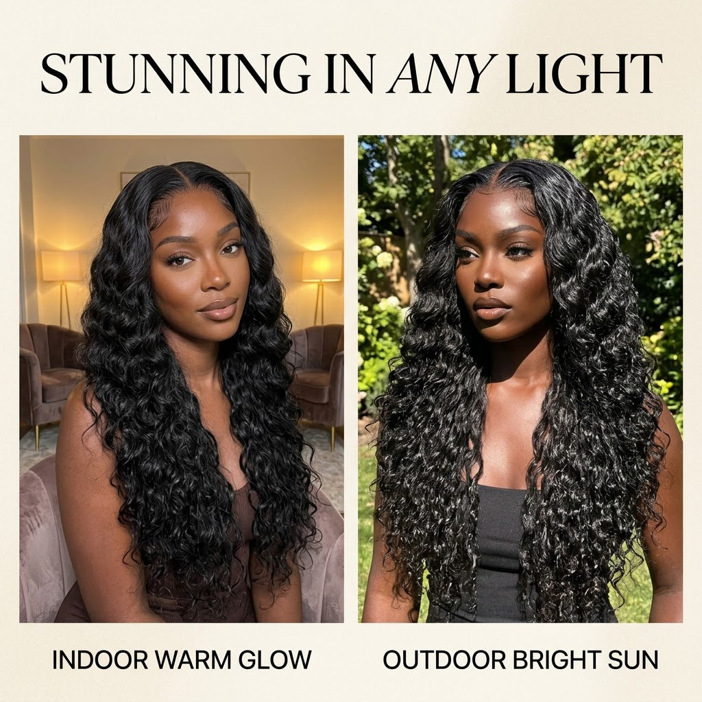Deep wave wig in any light