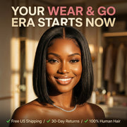 Loved by 90+ real women straight bob wig