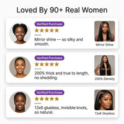 90+ real reviews straight wig