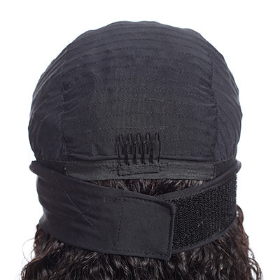 Headband Wig Deep Wave Human Hair #1005