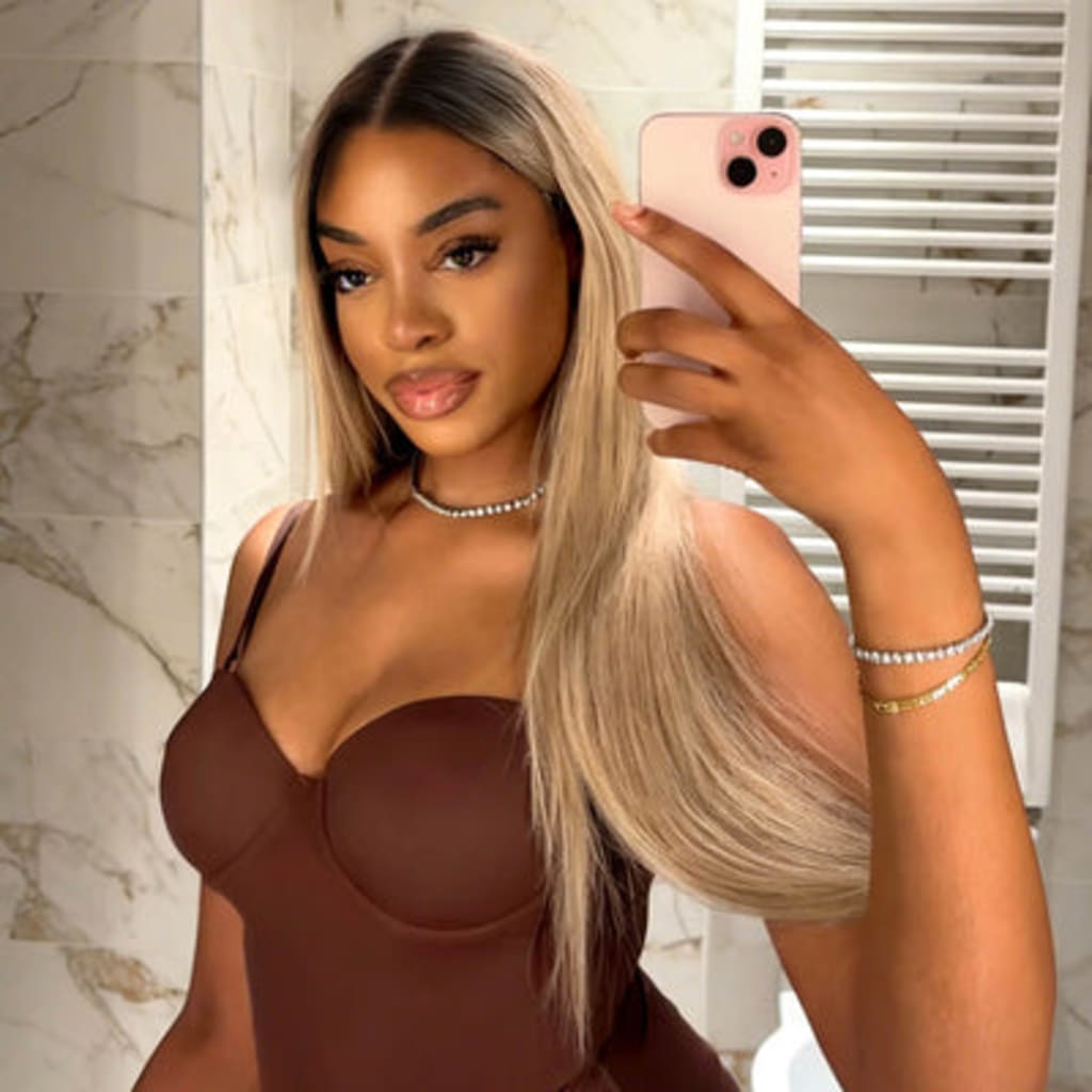 Professional Toned Ombre Ash Blonde Mixed Dirty Blonde Human Hair Wigs Glueless Wigs #1006